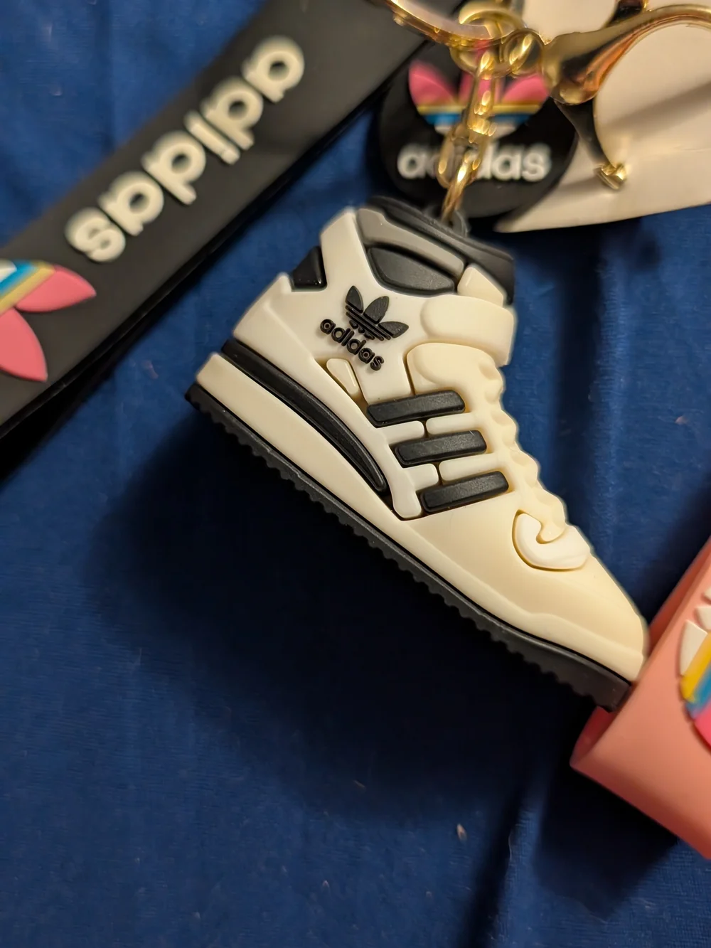 🦋 Pick 1 adidas Kids Red and Pink Sneaker Keychain